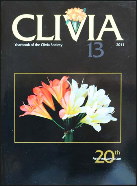 Copyright 2010 by Clivia Society. All rights reserved.  Reproduced by permission.