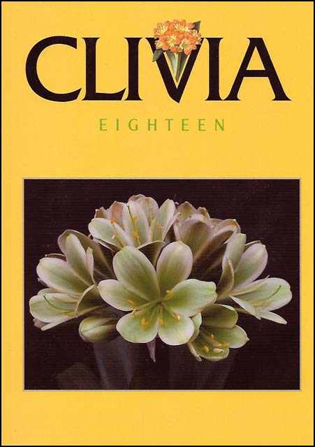 Copyright 2010 by Clivia Society. All rights reserved.  Reproduced by permission.